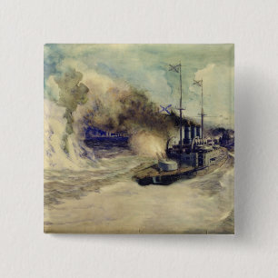 De strijd tussen de Zwarte Zee en Vierkante Button 5,1 Cm
