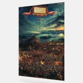 De strijd van Alexander op Issus Acryl Bord (Hoek)