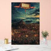 De strijd van Alexander op Issus Acryl Bord (Huwelijk)