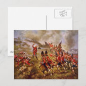 De strijd van Bunker Hill door E. Percy Moran Briefkaart (Voorkant / Achterkant)