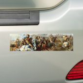 De strijd van Custer Bumpersticker (Op auto)