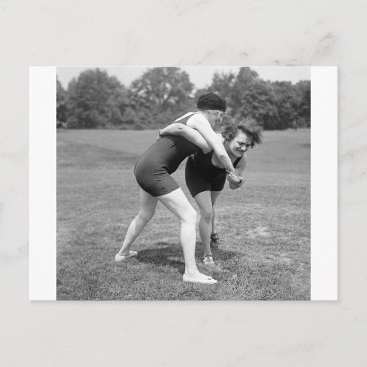 De Strijd van de kat, de vroege jaren 1900 Briefkaart (Voorkant)