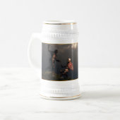 De strijd van de Knight Templar Bierpul (Voorkant links)