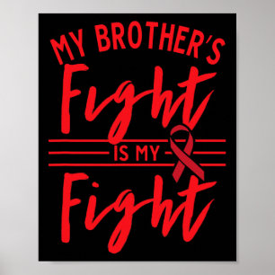 De strijd van mijn broer is mijn strijd: bewustzij poster