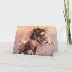 De Strijder Notecard van de geest Kaart