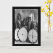 De Strijders Kenia, Afrika 1920 van Masai Kaart (Gele Bloem)