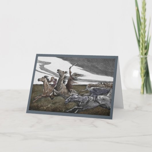 De Strijders van vrouwen Dises Kaart (Voorkant)