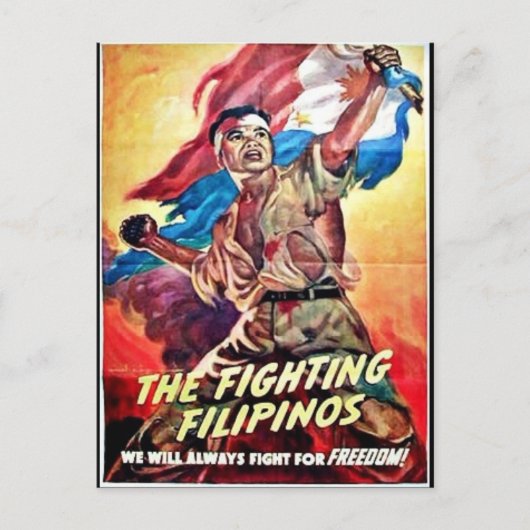 De strijdfilippo's briefkaart (Voorkant)