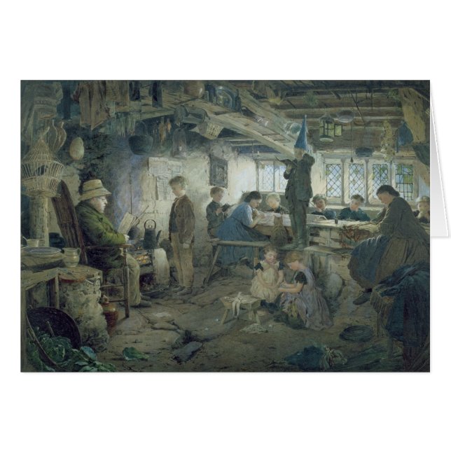 De Strikte School Master, 1868 (Voorkant Horizontaal)