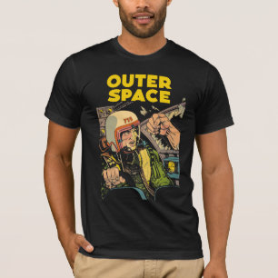 De Strippagina no.18 van de kosmische ruimte T-shirt