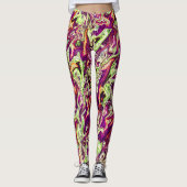 De stromende kleuren... leggings (Voorkant)