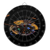 De strook dartbord (Voorkant)