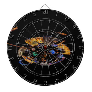 De strook dartbord