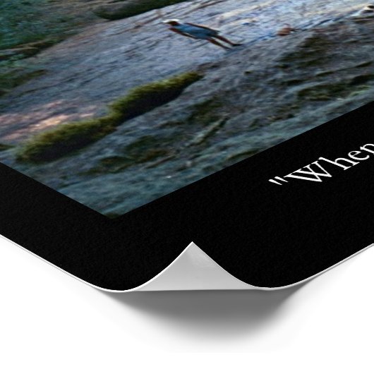 De stroom poster (Hoek)