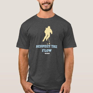 De stroom respecteren t-shirt
