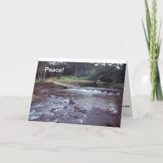 De Stroom van Notecard Hawaï van de vrede Kaart