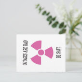 De stroomonderbrekingen zijn weg - Briefkaart (Staand voorkant)