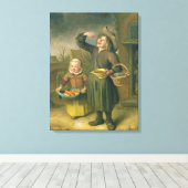 De stroop canvas afdruk (Insitu (Houten vloer))