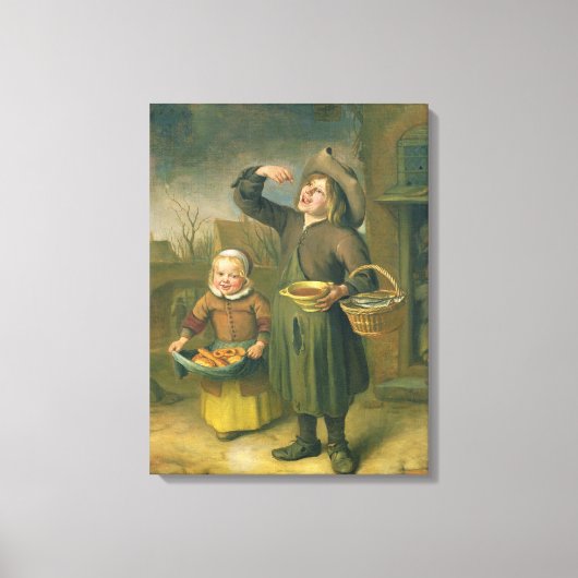 De stroop canvas afdruk (Voorkant)