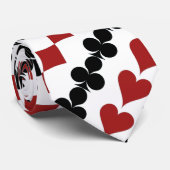 De Stropdas Kaart Suits (Opgerold)