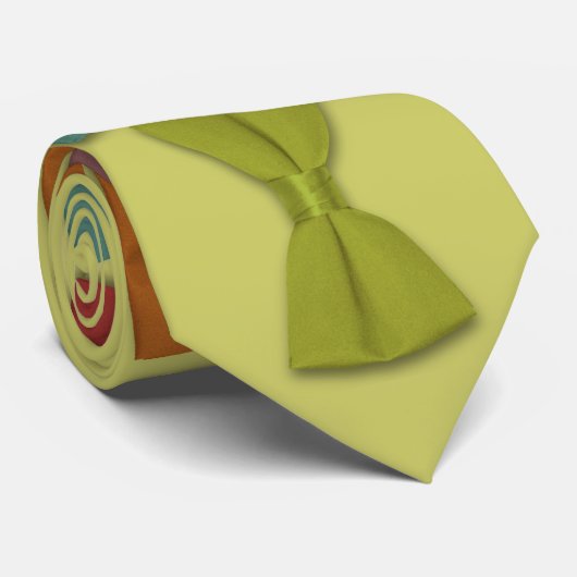 De Stropdas van het Bow Stropdas. (Opgerold)