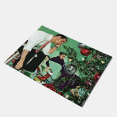 De structuur bijsnijden deurmat (Schuin)