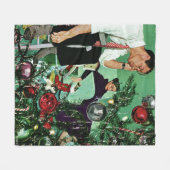 De structuur bijsnijden fleece deken (Voorkant (Horizontaal))