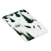 De structuur uitsnijden magneet (Rechterzijde)