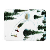 De structuur uitsnijden magneet (Horizontaal)