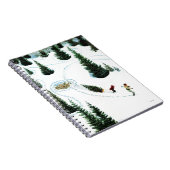 De structuur uitsnijden notitieboek (Rechterzijde)