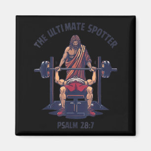De Stter Christelijke Psalm 28 7 Gym Meme Magneet