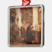 De student scheikunde en apotheek metalen ornament (Links)