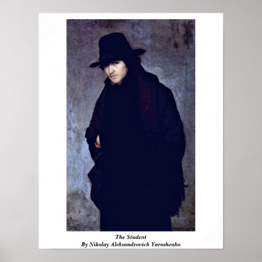 De student van Nikolay Aleksandrovitsj Joesjenko Poster (Voorkant)