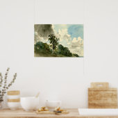 De studie van wolken en bomen - John Constable Poster (Keuken)