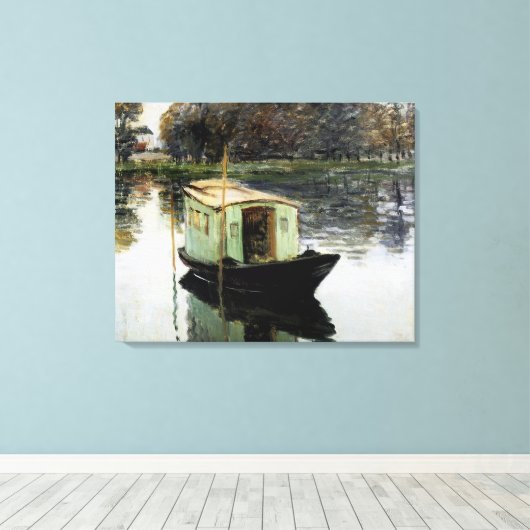 De Studio Boat Canvas Afdruk (Insitu (Houten vloer))