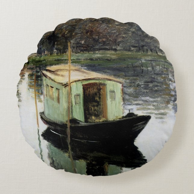 De Studio Boat Rond Kussen (Voorkant)