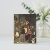 De Studio van de kunstenaar Briefkaart (Staand voorkant)