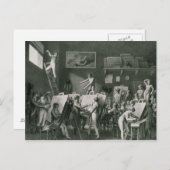 De Studio van Jacques Louis David Briefkaart (Voorkant / Achterkant)