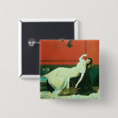 De Studio Vierkante Button 5,1 Cm (Voorkant /achterkant)