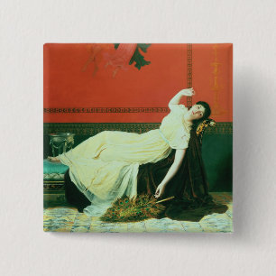 De Studio Vierkante Button 5,1 Cm