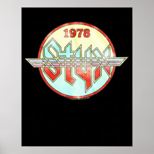 De STYX band top Music Lover Cadeaus voor ventilat Poster