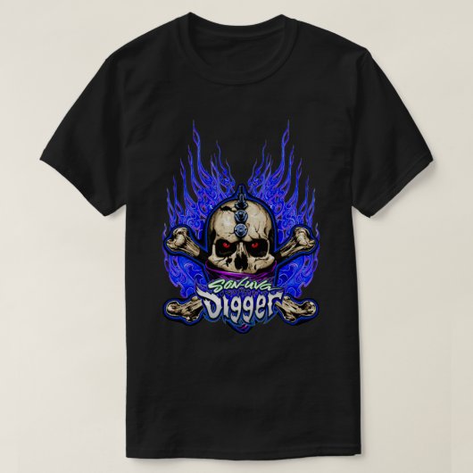De SU-schedel T-shirt (Design voorkant)