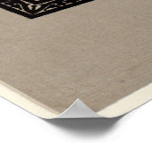 De substantie van de Gothische Architecturale kath Poster (Hoek)