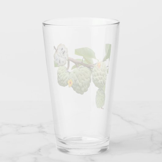 De suikerappel glas (Achterkant)