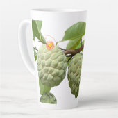 De suikerappel latte mok (Linkerhoek)