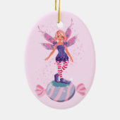 De Suikerroei van de Noordpool Keramisch Ornament (Achterkant)