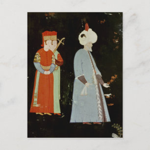 De Sultan Suleyman de Magnificant Briefkaart