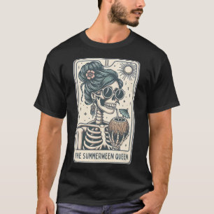 De Summerween Queen Tarot Kaart T-shirt