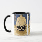 De Sumo Wrestler, Kuniyoshi, Japanse fijne kunst Mok (Links)