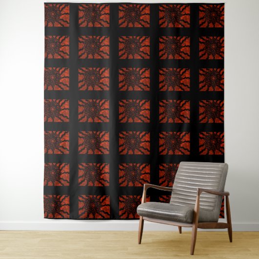 De Sun 3 Tapestry Wandkleed (In situ)